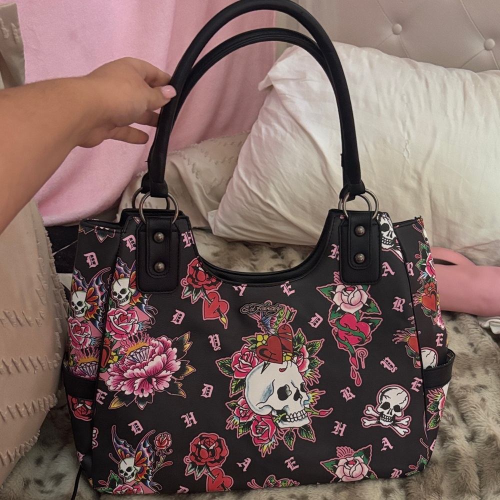 Ed hardy tote bag